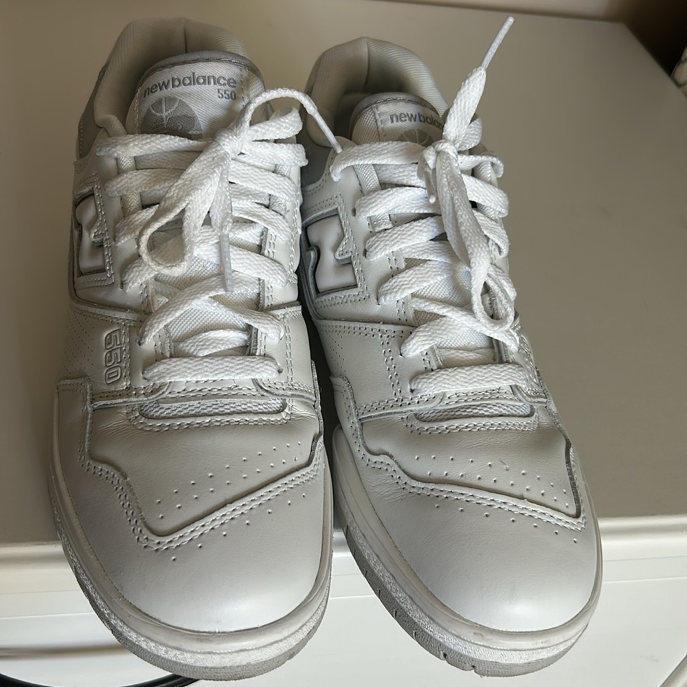 New Balance 550 - White/Grey - Size 8.5 - Picture 4 of 6